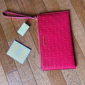 Bright red NEW Michael Kors wristlet